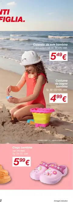 Anteprima del volantino KiK volantino valido a partire dal 25.05.2026 | Pagina: 3 | Prodotti: Costume da bagno, Cappello, Bagno
