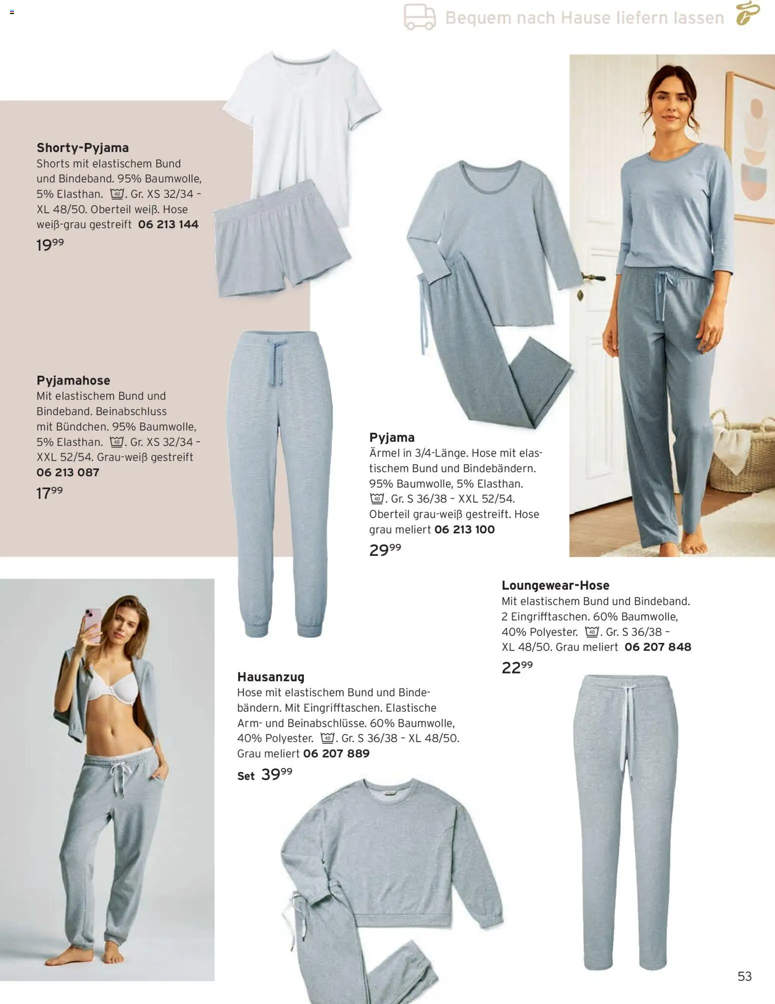 Angebote Tchibo – gültig ab 01.06.2026 | Seite: 53 | Produkte: Hose, Pyjama