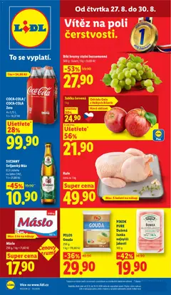 Náhled letáku Lidl leták od 27.08.2026