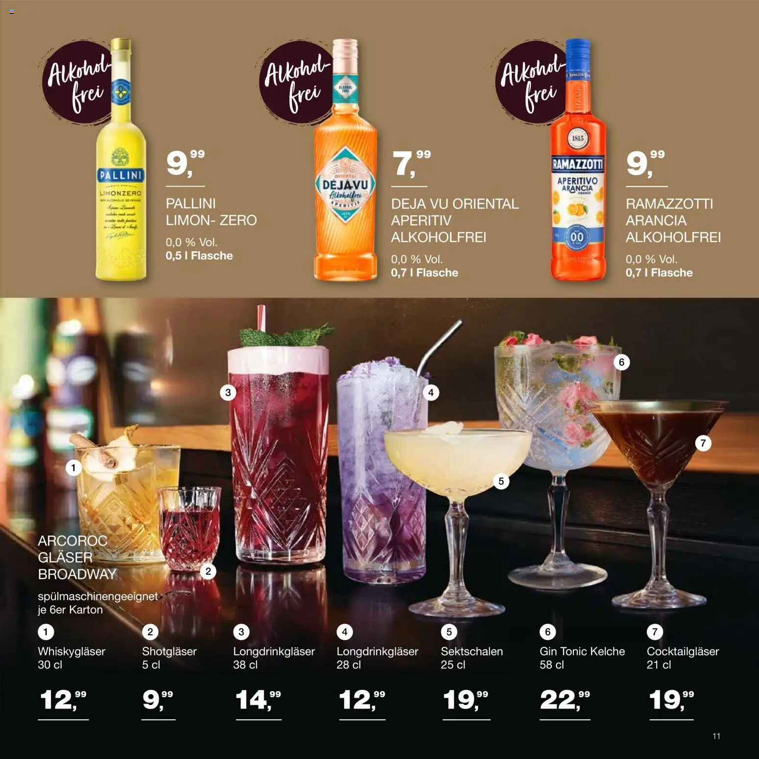 Handelshof Drinks & More – gültig ab 15.10.2026 | Seite: 11 | Produkte: Alkohol, Gin, Ramazzotti