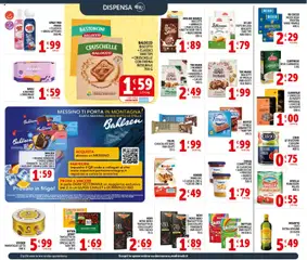 Anteprima del volantino Decò volantino MaxiStore Casamassima valido a partire dal 11.05.2026 | Pagina: 12 | Prodotti: Panna, Pomodori, Pasta, Albicocche