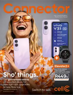 Cell C specials catalogue – valid from 19.06.2026