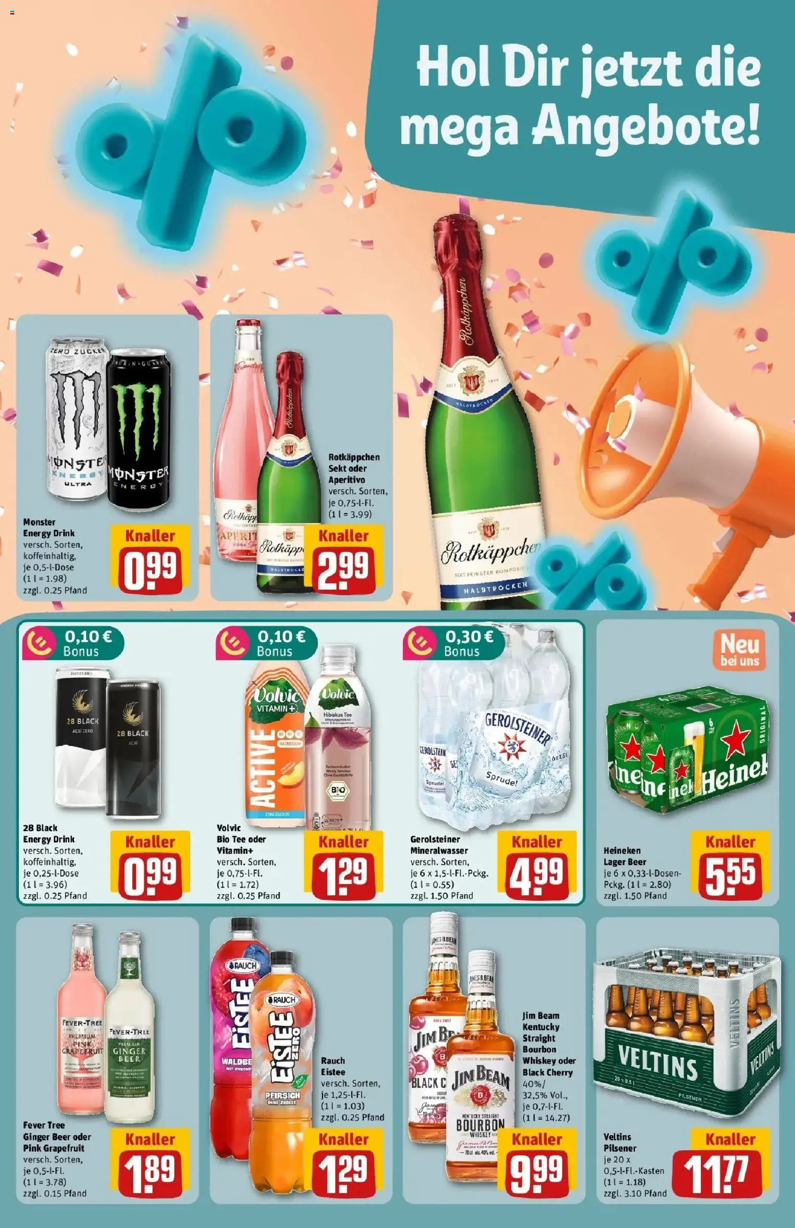 REWE Prospekt ab 28.09.2026 zum Blättern » Angebote | Seite: 9 | Produkte: Jim beam, Rotkäppchen, Bourbon, Whiskey