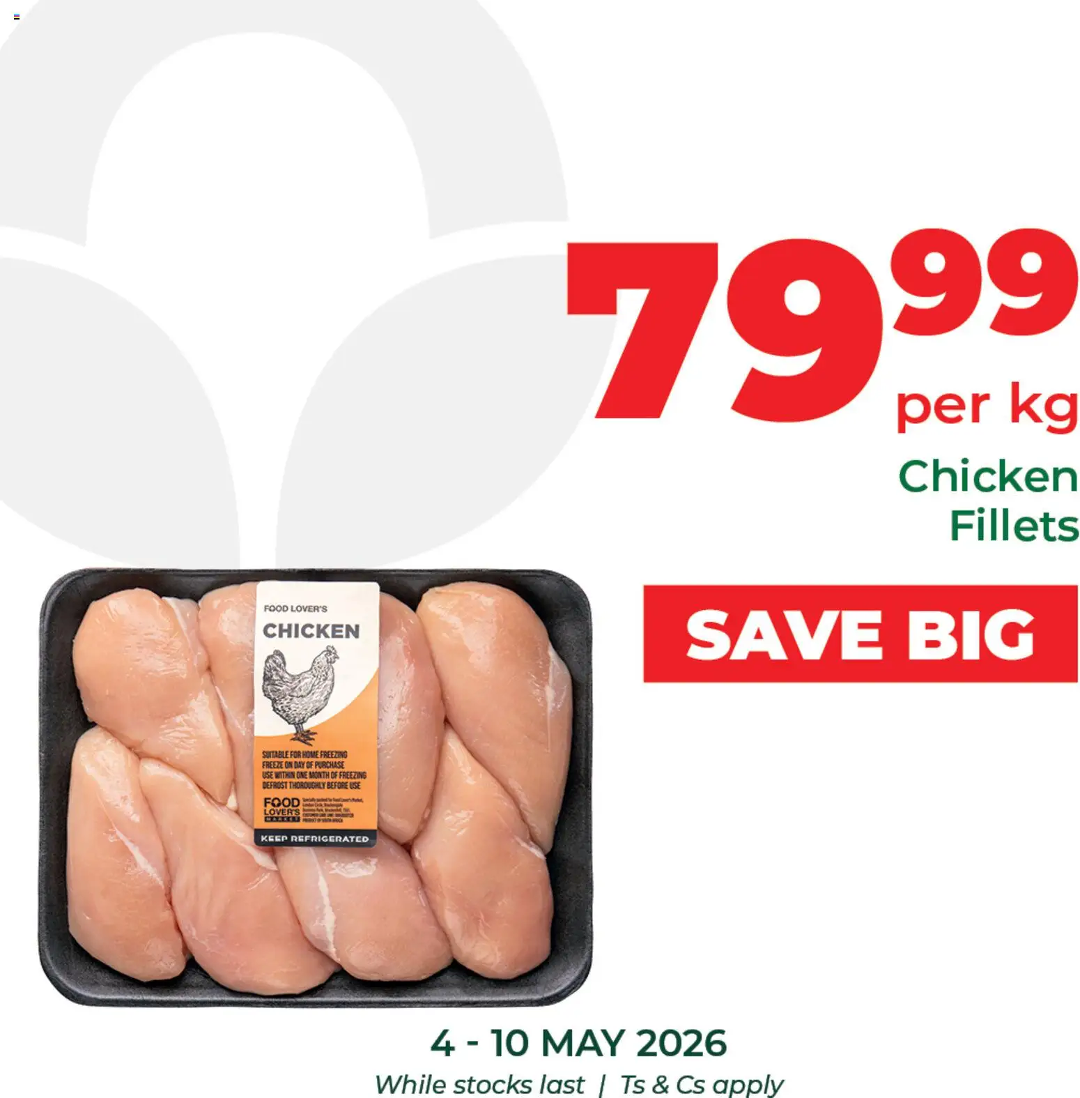 New Food Lover's Market catalogue – valid from 04.05.2026 | Page: 7 | Products: Chicken