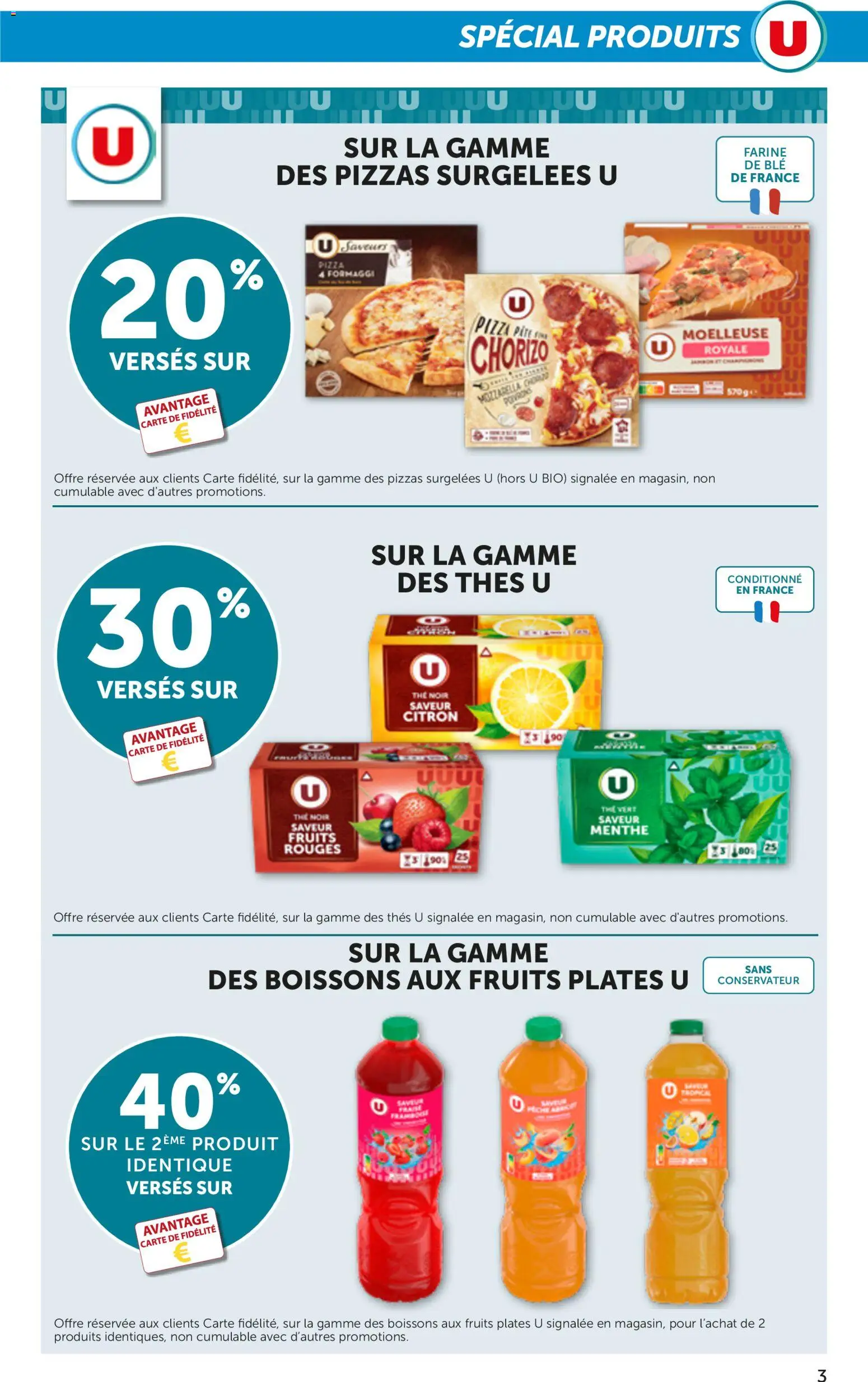 {H1} | Page: 3 | Produits: Chorizo, Poivrons, Farine, Thé