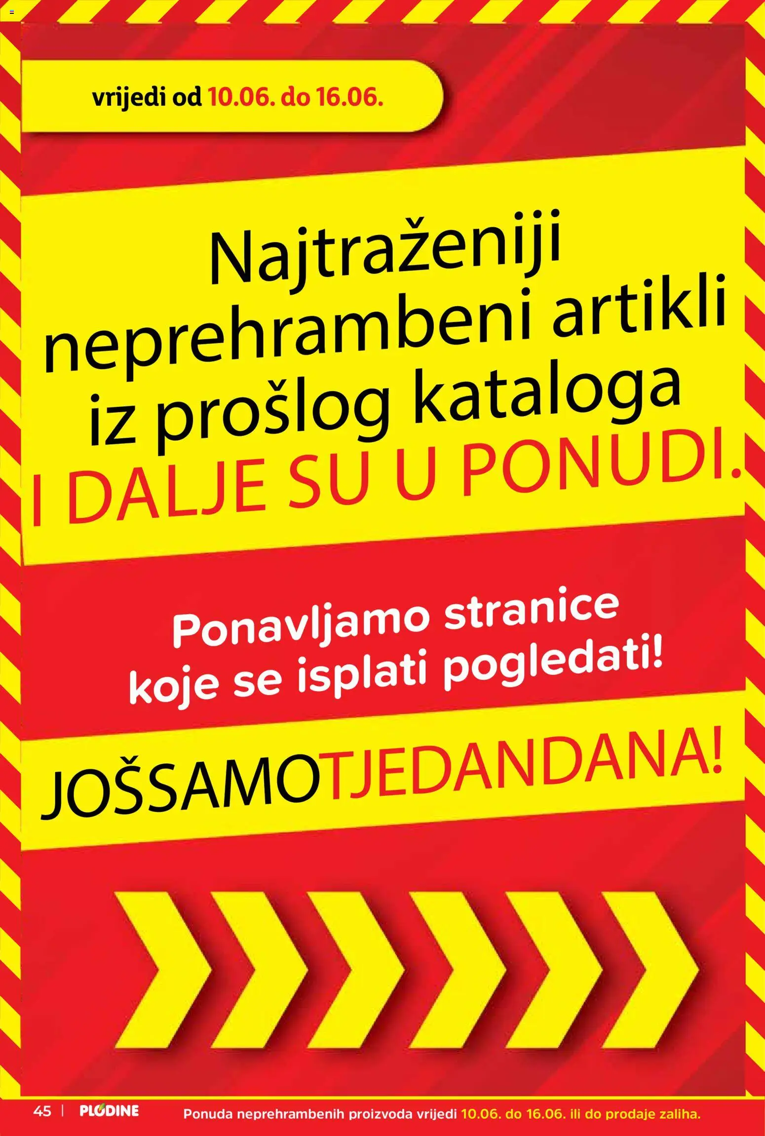 🛒 Plodine katalog od 📆 10.06.2026 ➤ Pogledaj akcije sada!🔥 | Hrvatska