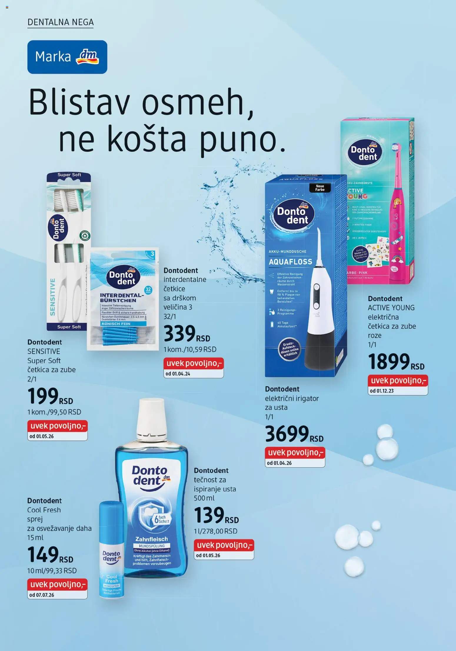 DM Drogerie katalog - važi od 01.09.2026 | Strana: 18