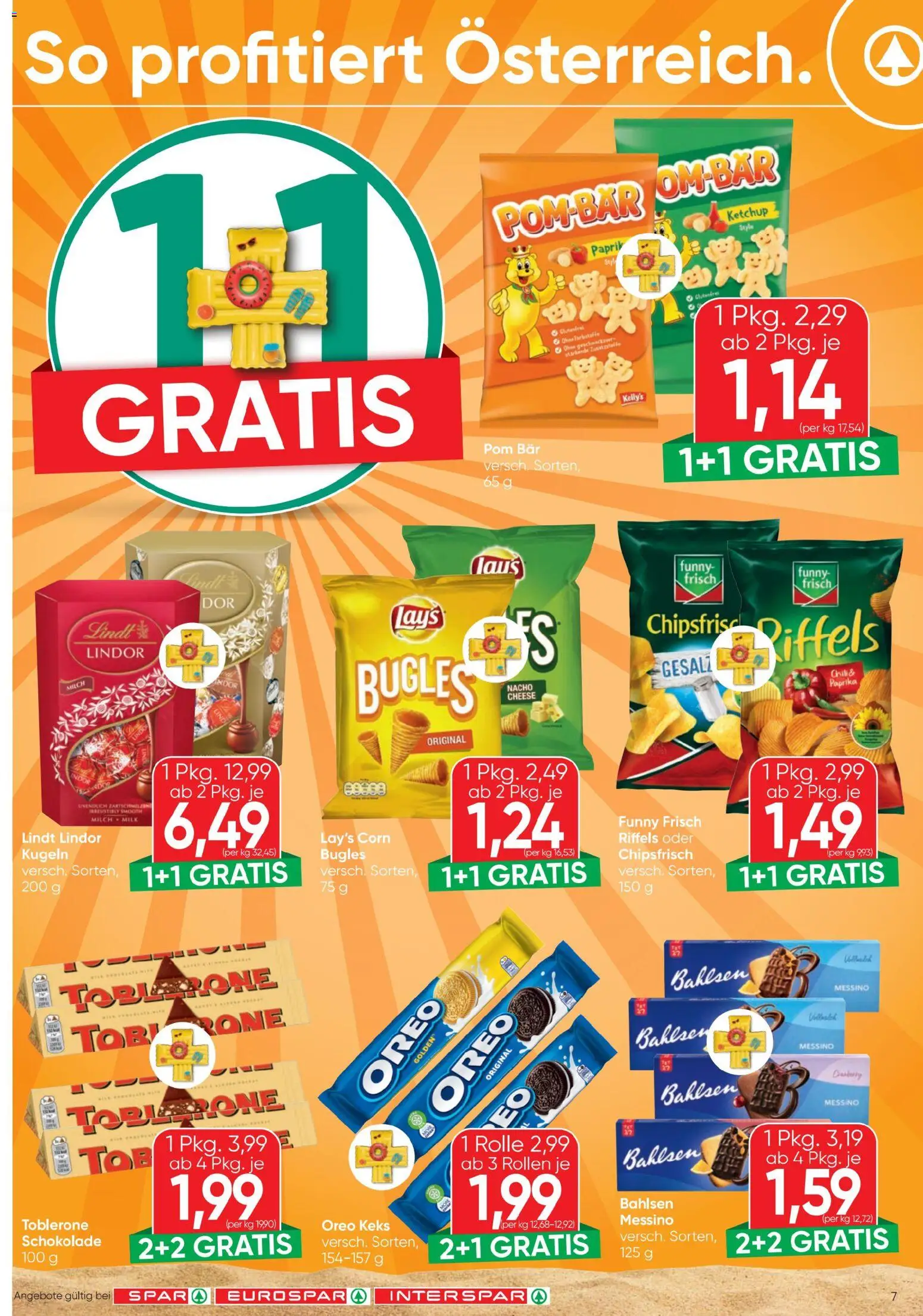 Spar - Flugblatt gültig ab 01.07.2026 | Seite: 7 | Produkte: Ketchup, Chili, Milch, Schokolade