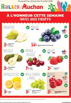 Auchan À l'honneur cette semaine ! - Voorbeeld van een folder van Auchan, geldig van 09/07/2026