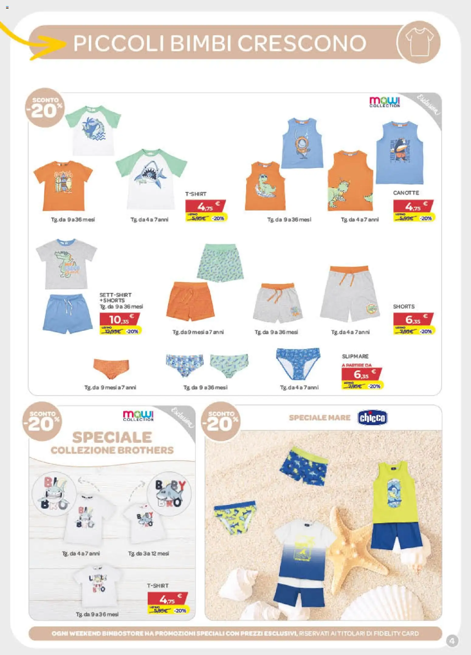Volantino Bimbo store del 11.06.2026 | Pagina: 4