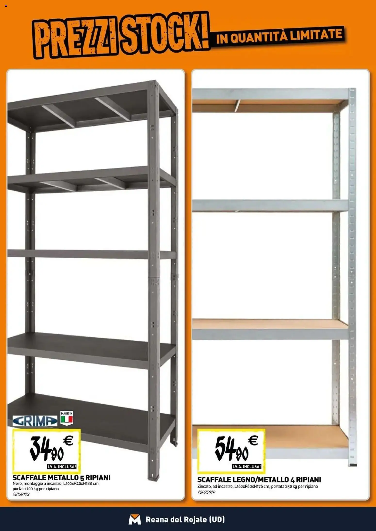 Volantino TECNOMAT del 30/07/2026 | Pagina: 16 | Prodotti: Ripiano, Scaffale