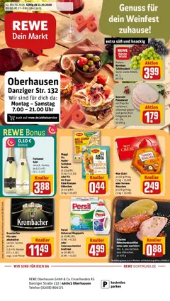 Rewe Prospekt Oberhausen ab 12.10.2026 gültig