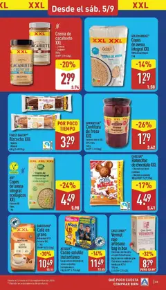 Vista previa BIO® Copos de avena integral ecológicos XXL, Copos de avena integral ecológicos XXL. Finos. 1 kg válido desde el 31/08/2026 | Página: 33