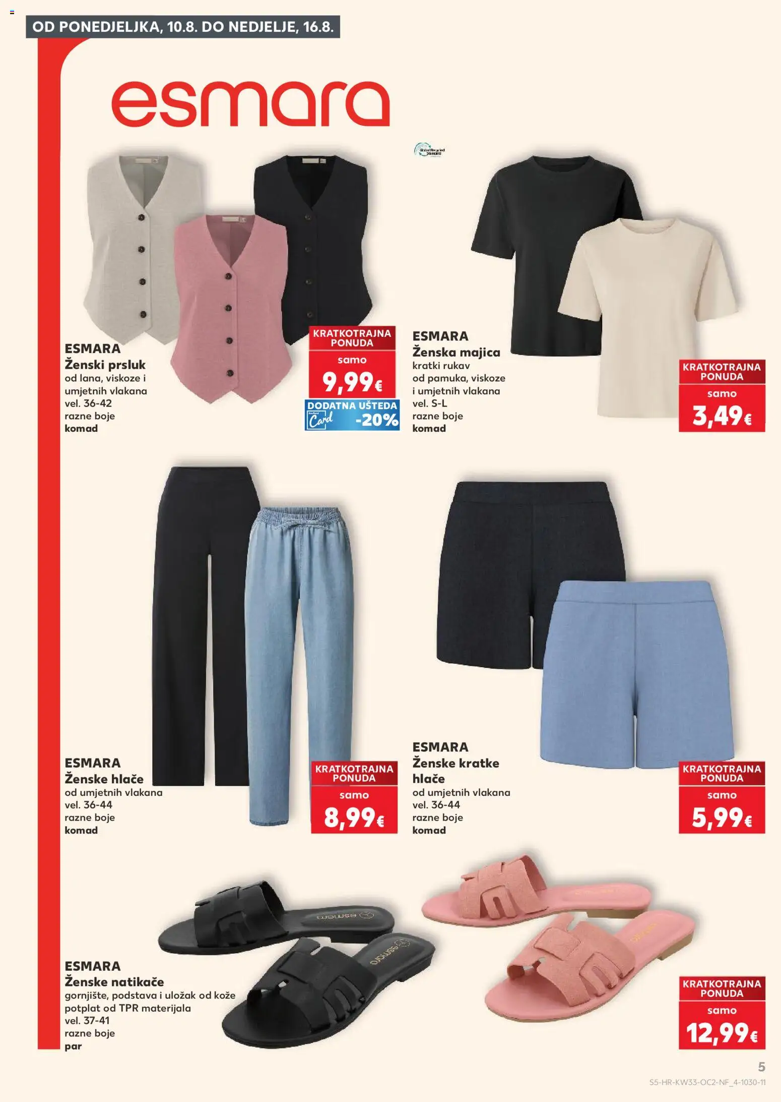 Kaufland katalog | vrijedi od 12.08.2026 | Stranica: 5
