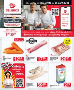 Pogląd oferty "Selgros cash&carry gazetka - Oferta dla gastronomii" - ważna od 27.08.2026