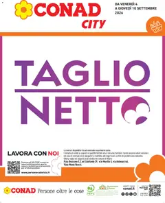 Anteprima del volantino Conad volantino Milano valido a partire dal 04/09/2026