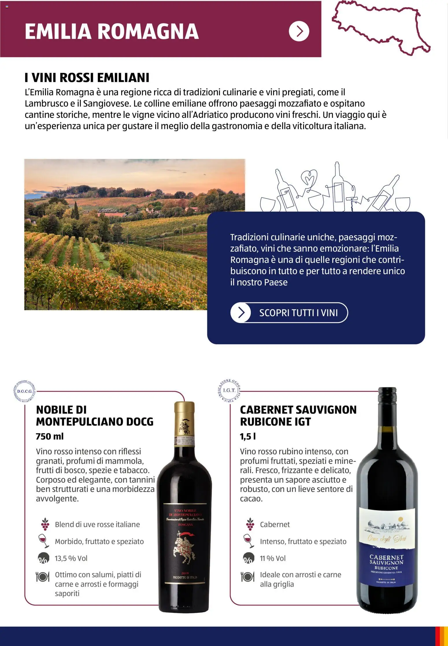 Volantino Aldi del 12/01/2026 | Pagina: 22 | Prodotti: Spezie, Vino, Profumi, Lambrusco