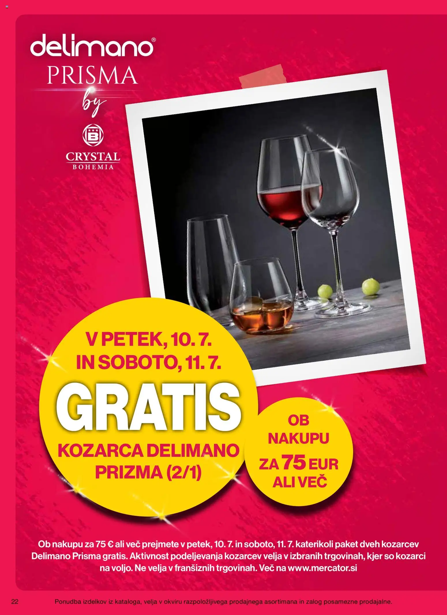 Novi Mercator katalog ponudbe – veljaven od 09.07.2026 | Stran: 22