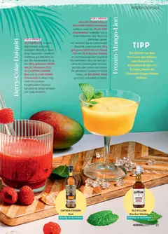 Norma NORMAgazin Mai/Juni 2026 ab 01.05.2026 gültig | Seite: 21 | Produkte: Himbeeren, Cola, Mango, Whiskey