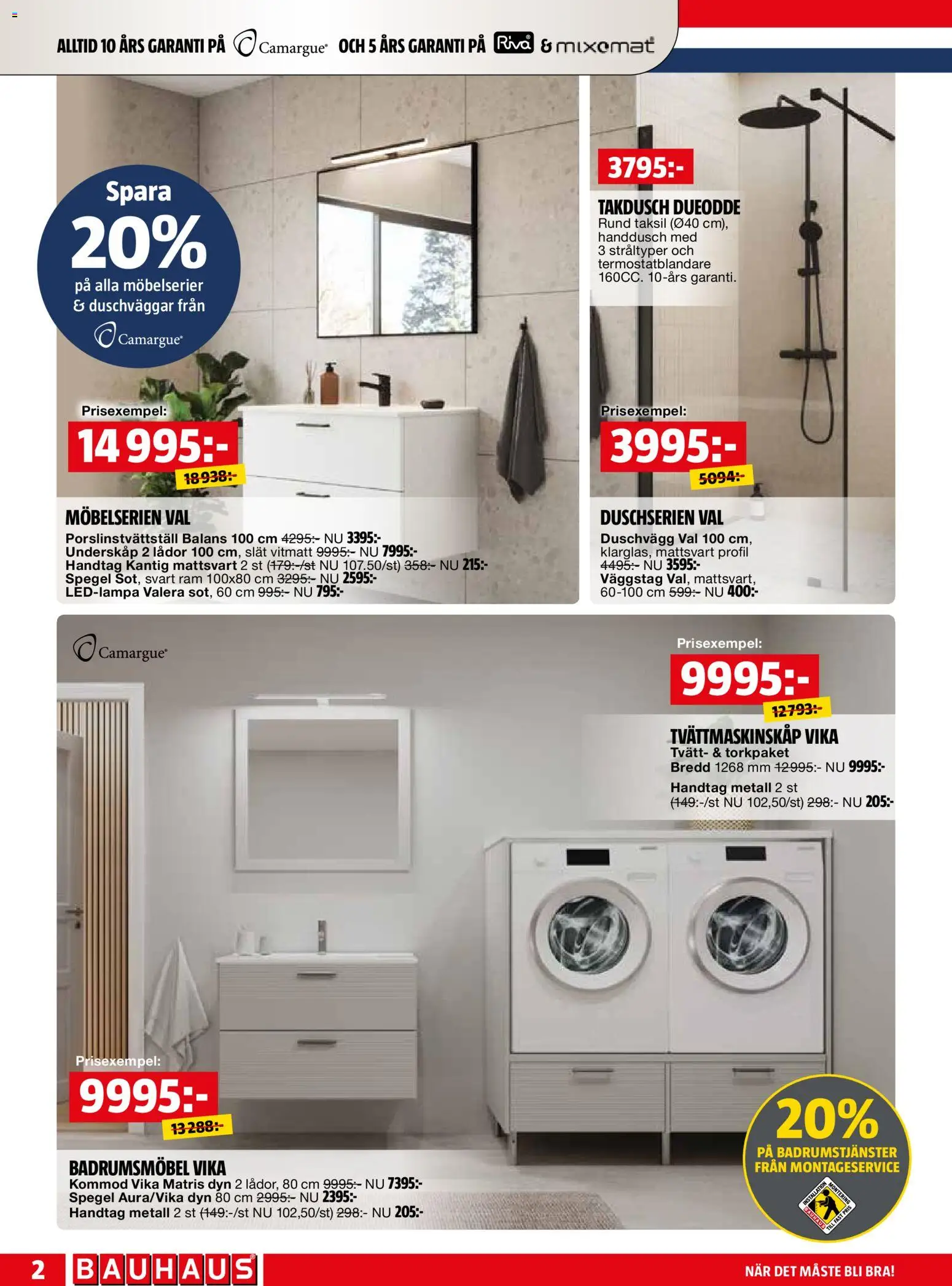 Bauhaus reklamblad aktuell från 28/09/2026 | Sida: 2