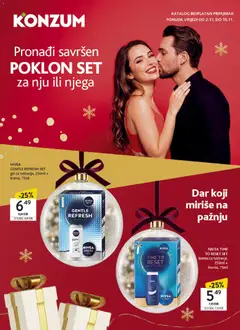Konzum HR  Katalog ljepota i njega - amely érvényes a következő dátumtól: 2026.11.02.
