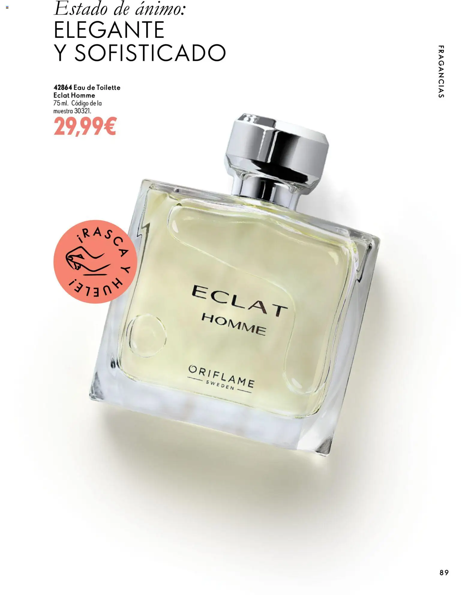 Oriflame - Catálogo Campaña 14 │ válido desde el 07/10/2026 | Página: 89 | Productos: Eau de toilette
