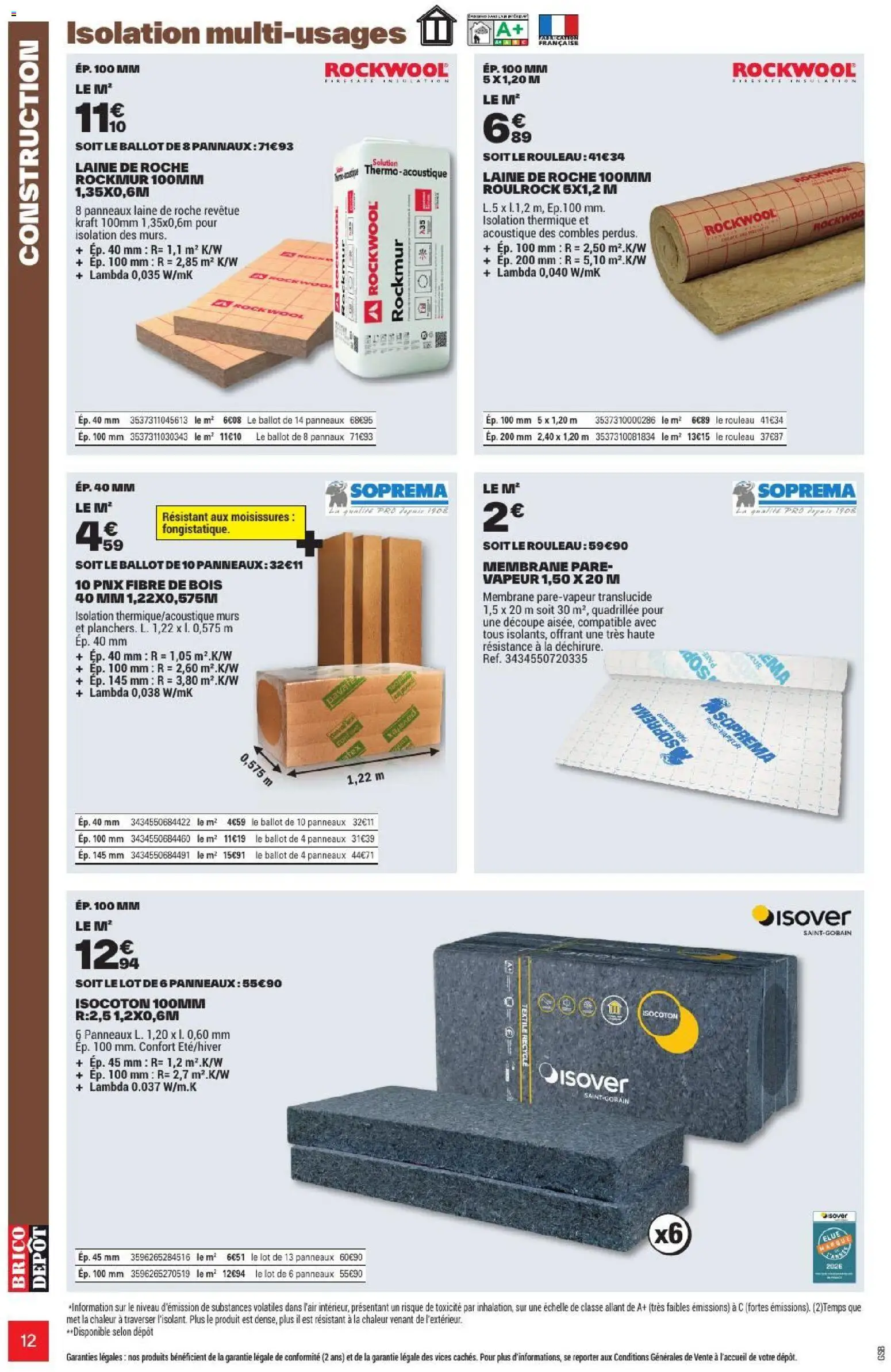 {H1} | Page: 12 | Produits: Rouleau