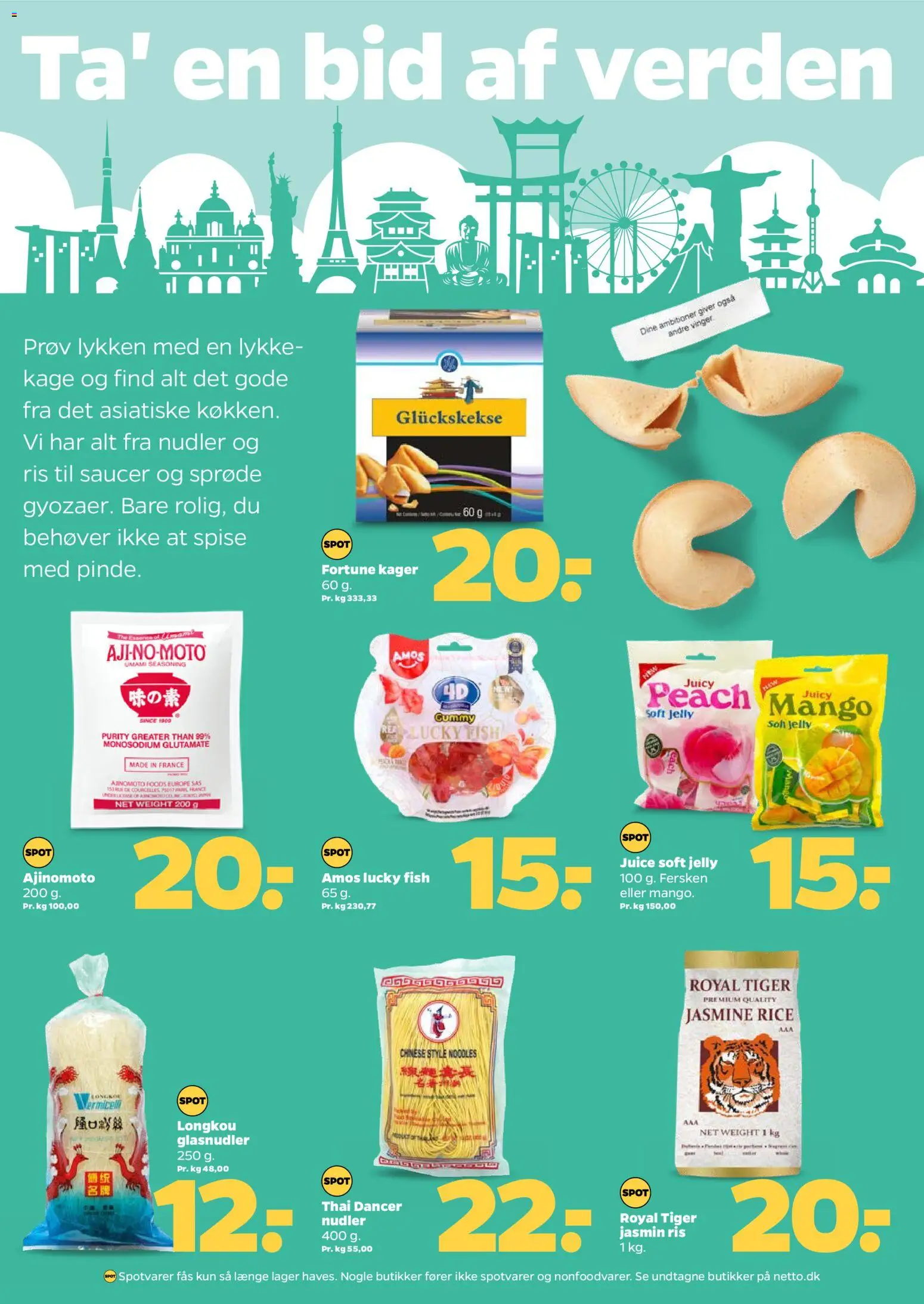 Netto tilbudsavis – gyldig fra 05.06.2026 | Side: 14 | Produkter: Ris, Nudler, Cookies, Kager