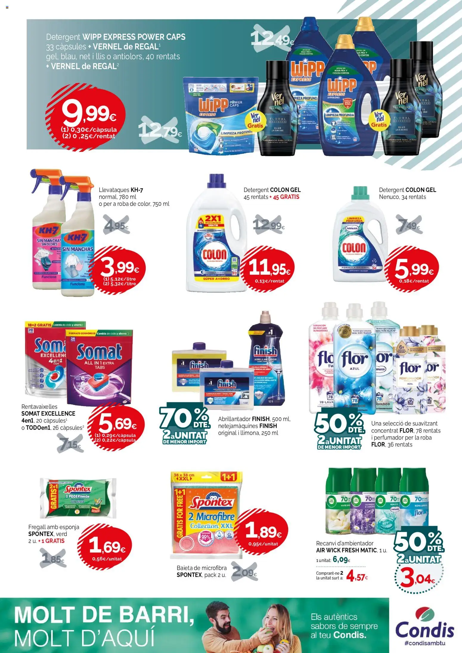 Condis folleto life │ válido desde el 17.06.2026 | Página: 21 | Productos: Esponja, Ropa