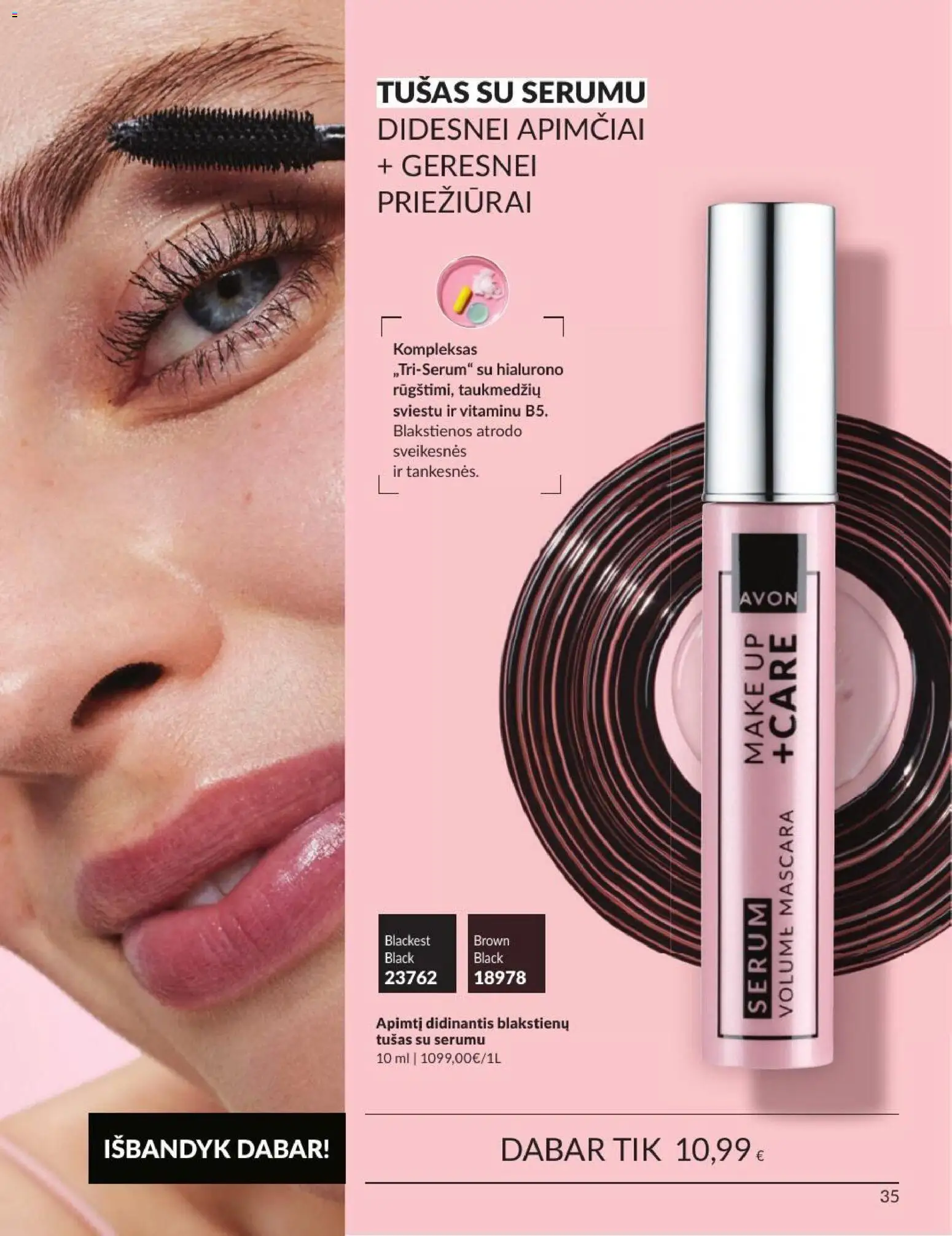 AVON akcijos nuo 2026.09.01 | Puslapis: 35 | Prekių: Tušas