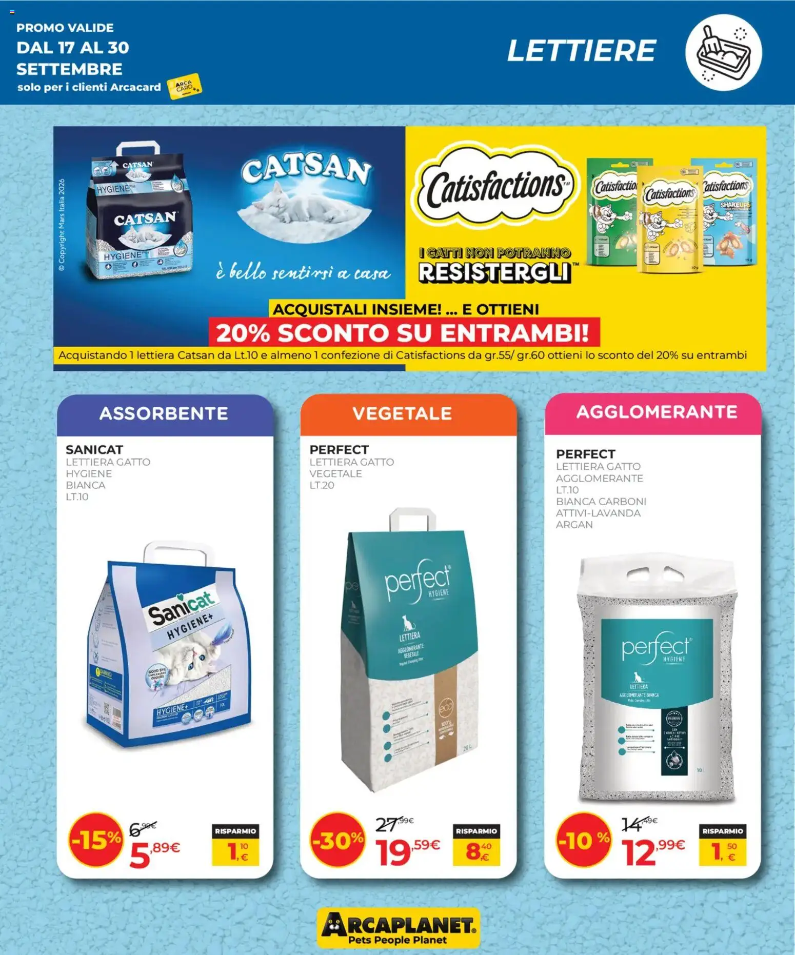 Volantino Arcaplanet del 17/09/2026 | Pagina: 17