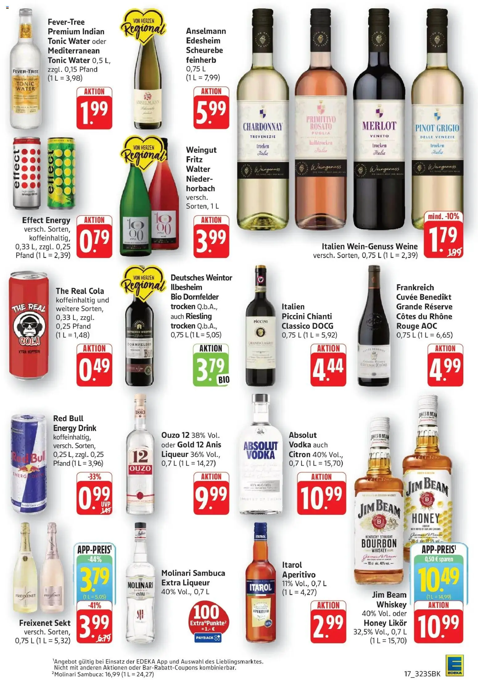 Edeka Prospekt Bad Bergzabern (ab 31.08.2026) » Angebote Online | Seite: 17 | Produkte: Jim beam, Cola, Sekt, Vodka