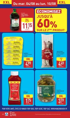 Aldi - Prévisualisation de HUILE D'OLIVE VIERGE EXTRA, HUILE D'OLIVE VIERGE EXTRA valide à partir de 04/08/2026 | Page: 24