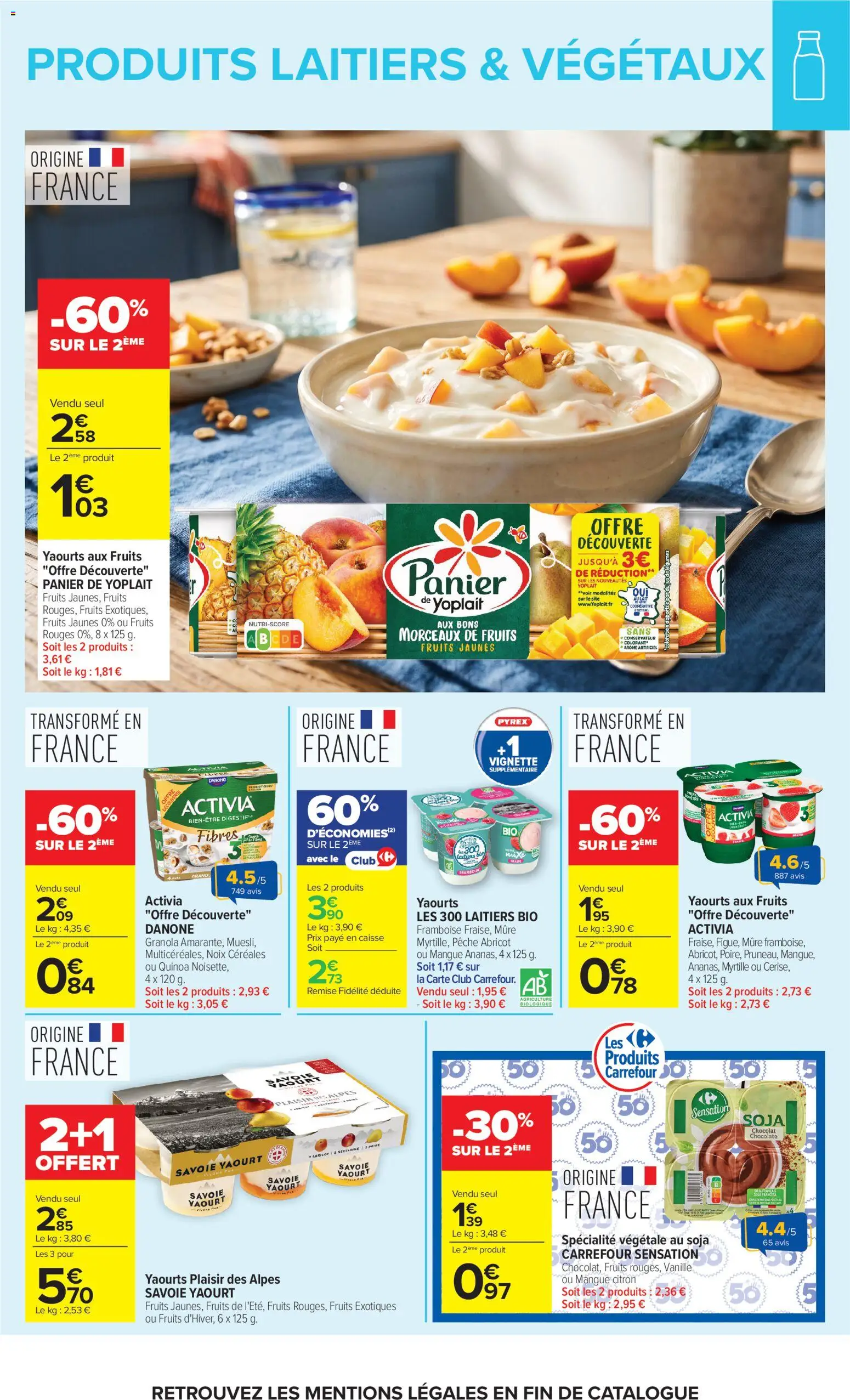 {H1} | Page: 6 | Produits: Citron, Mangue, Nectarine, Pêche