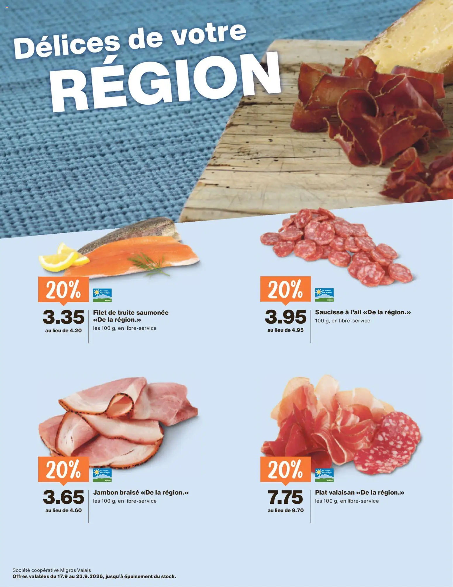 Migros aktionen Magazine FR – gültig ab 16.09.2026 | Seite: 2