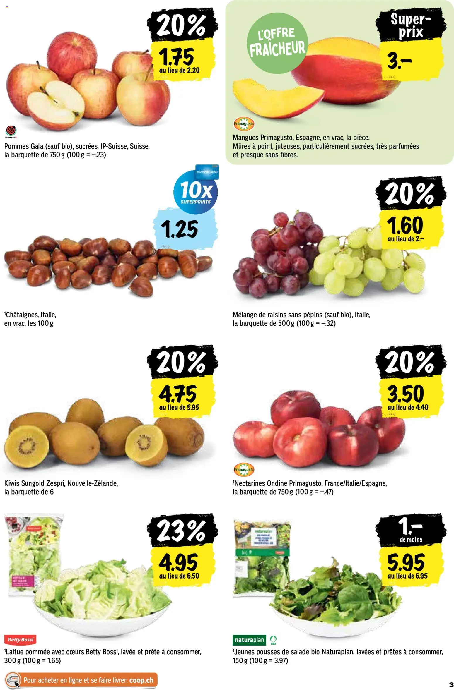 Coop aktionen FR – gültig ab 10.09.2026 | Seite: 3