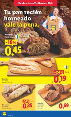Vista previa Panecillo con nueces, Aprox. 85 g válido desde el 15.06.2026 | Página: 4 | Productos: Pan