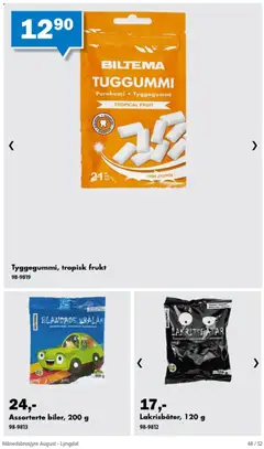 Forhåndsvisning av Biltema Månedsbrosjyre August - National gyldig fra 01/08/2026 | Side: 48 | Produkter: Brizgalka