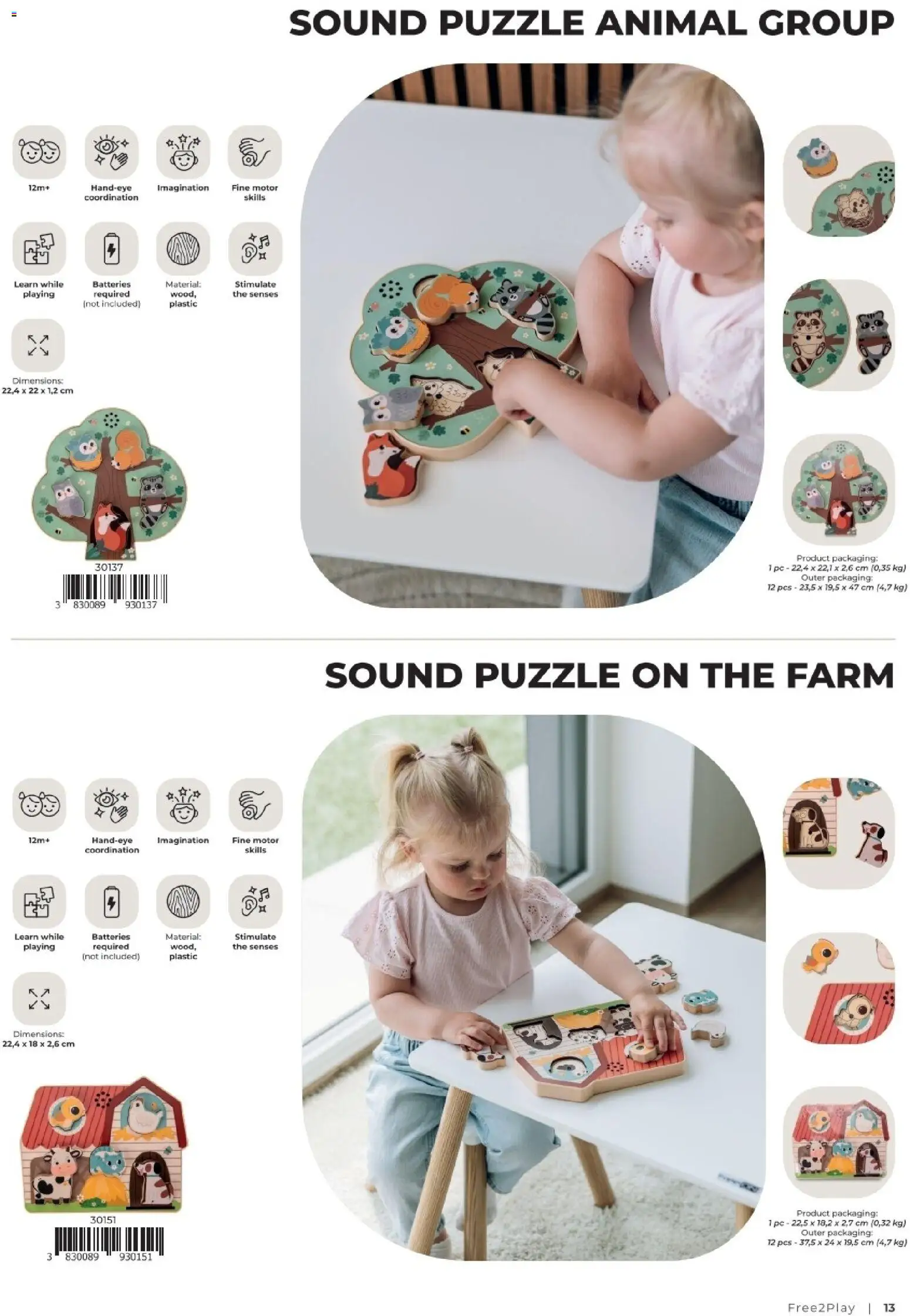 Baby Center katalog | vrijedi od 01.01.2027 | Stranica: 13 | Proizvodi: Puzzle, PC