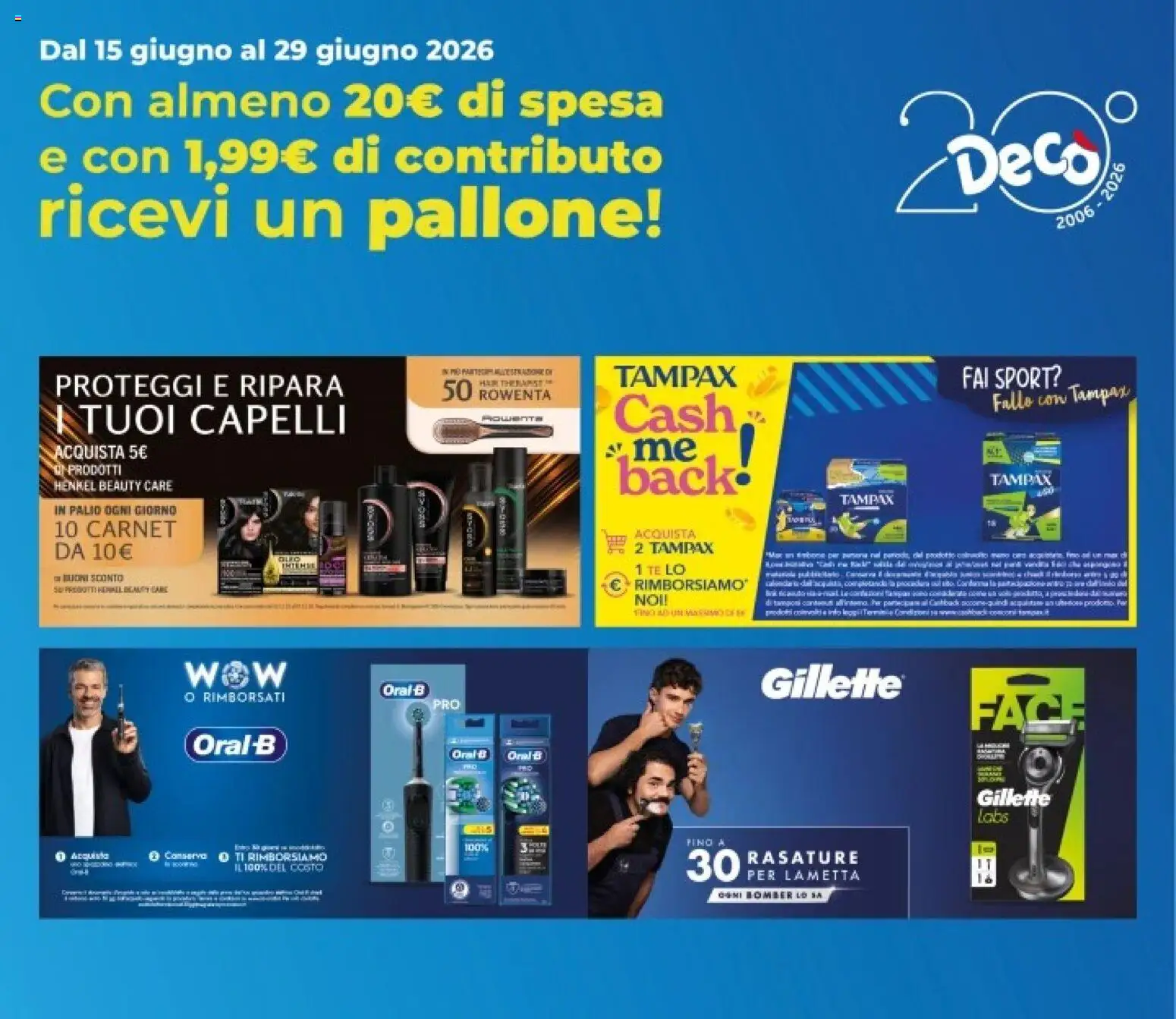 Volantino Decò del 08.06.2026 | Pagina: 39 | Prodotti: Tè, Pallone
