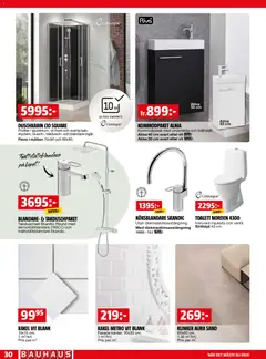 Bauhaus erbjudanden - Förhandsvisning av reklamblad från butik Bauhaus aktuell från 01.06.2026 | Sida: 30