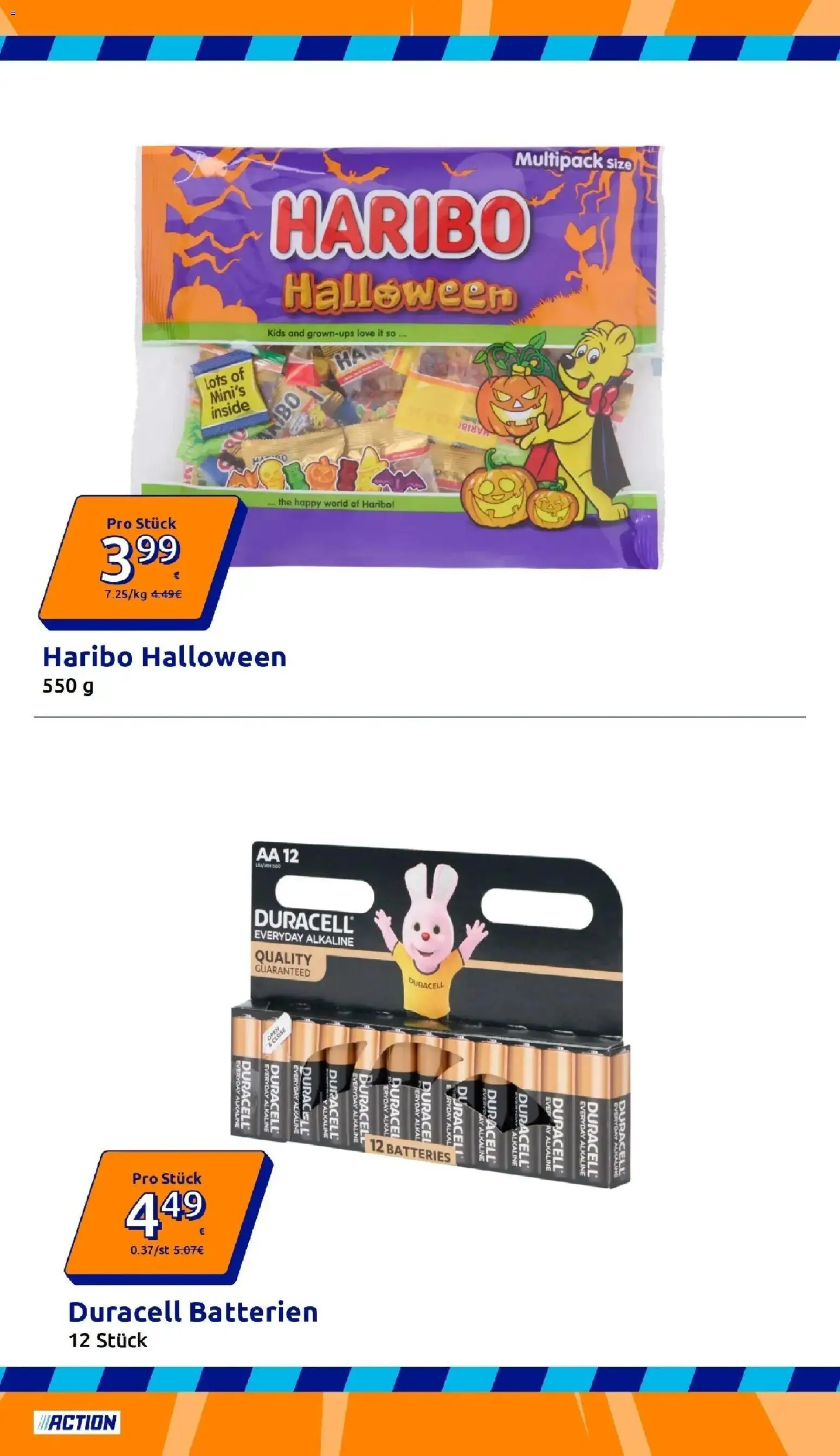 Action Aktueller Prospekt ab 30.09.2026 → Angebote nächste Woche | Seite: 8 | Produkte: Haribo, Batterien