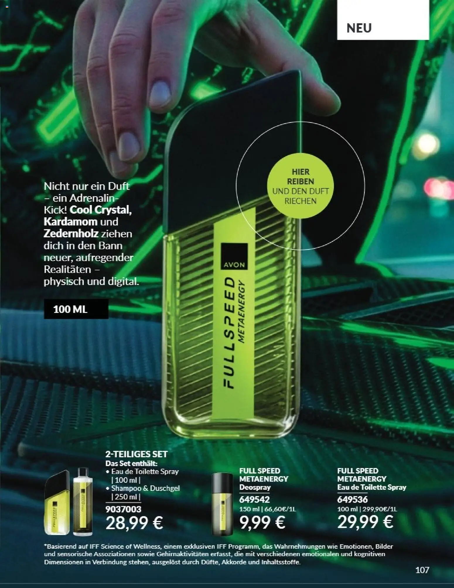 AVON Katalog September 2026 – gültig ab 01.09.2026 | Seite: 103 | Produkte: Toilette, Eau de Toilette, Duschgel, Bilder