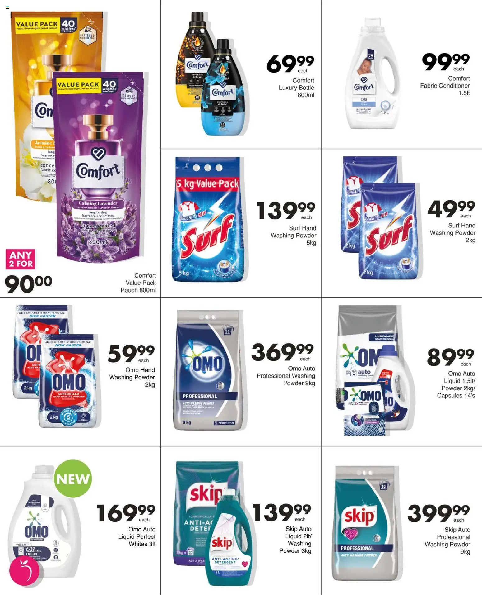 New Save catalogue – valid from 13/08/2026 | Page: 72 | Products: Perfume, Powder, Conditioner, Detergent
