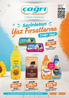 03 Temmuz 2026 tarihinden itibaren geçerli olan Çağrı Market kataloğu önizlemesi