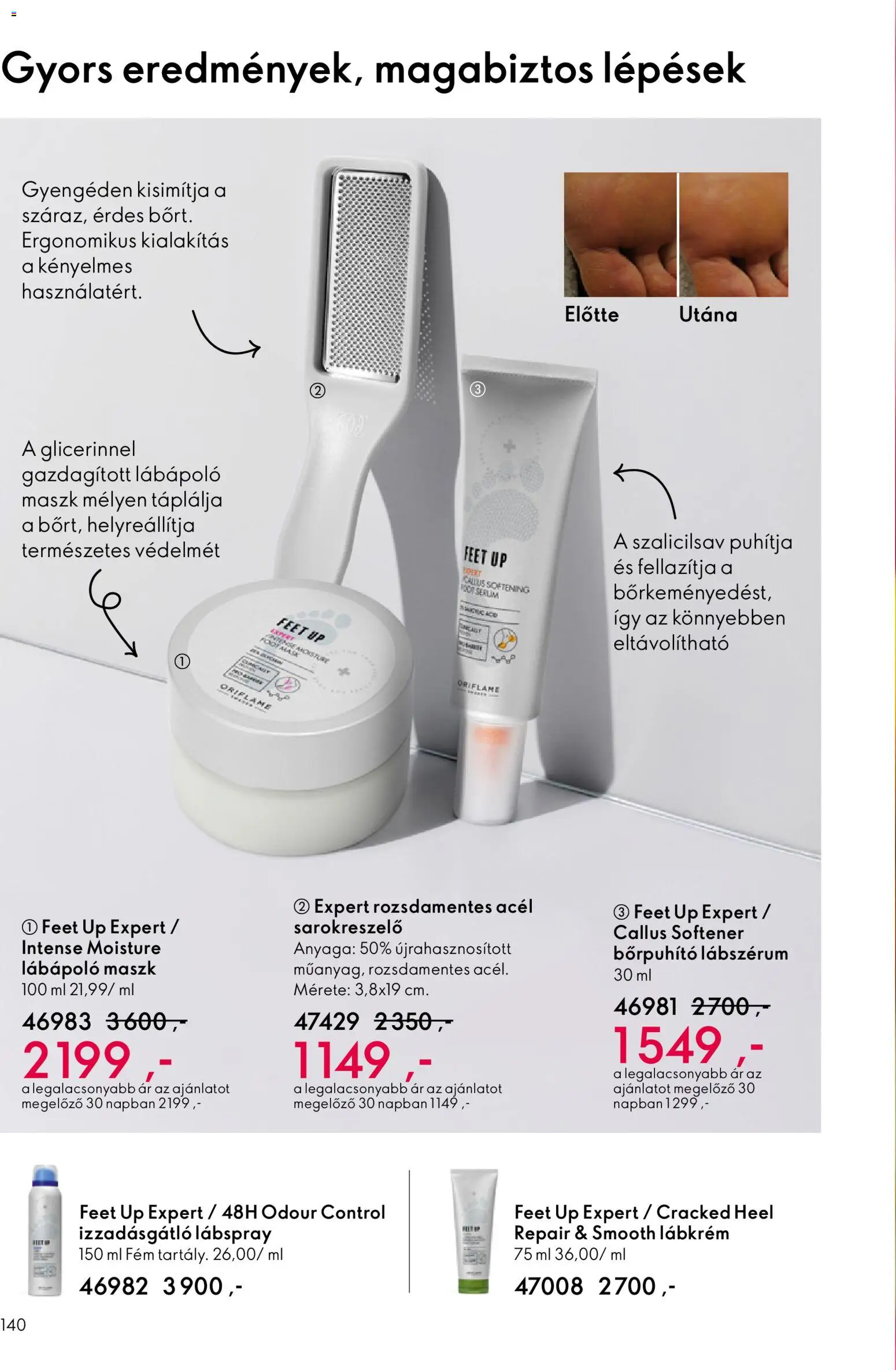 Oriflame akciós ujság - amely érvényes a következő dátumtól: 27.05.2026 | Oldal: 140 | Termékek: Maszk, Izzadásgátló