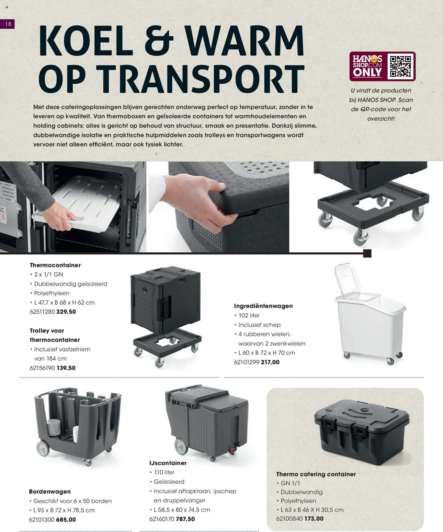 {H1} | Pagina: 18 | Producten: Schep, Trolley