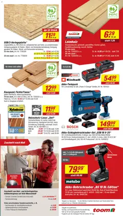 Toom Baumarkt Prospekt ab 08.08.2026 gültig | Seite: 7 | Produkte: Bosch, Ladegerät