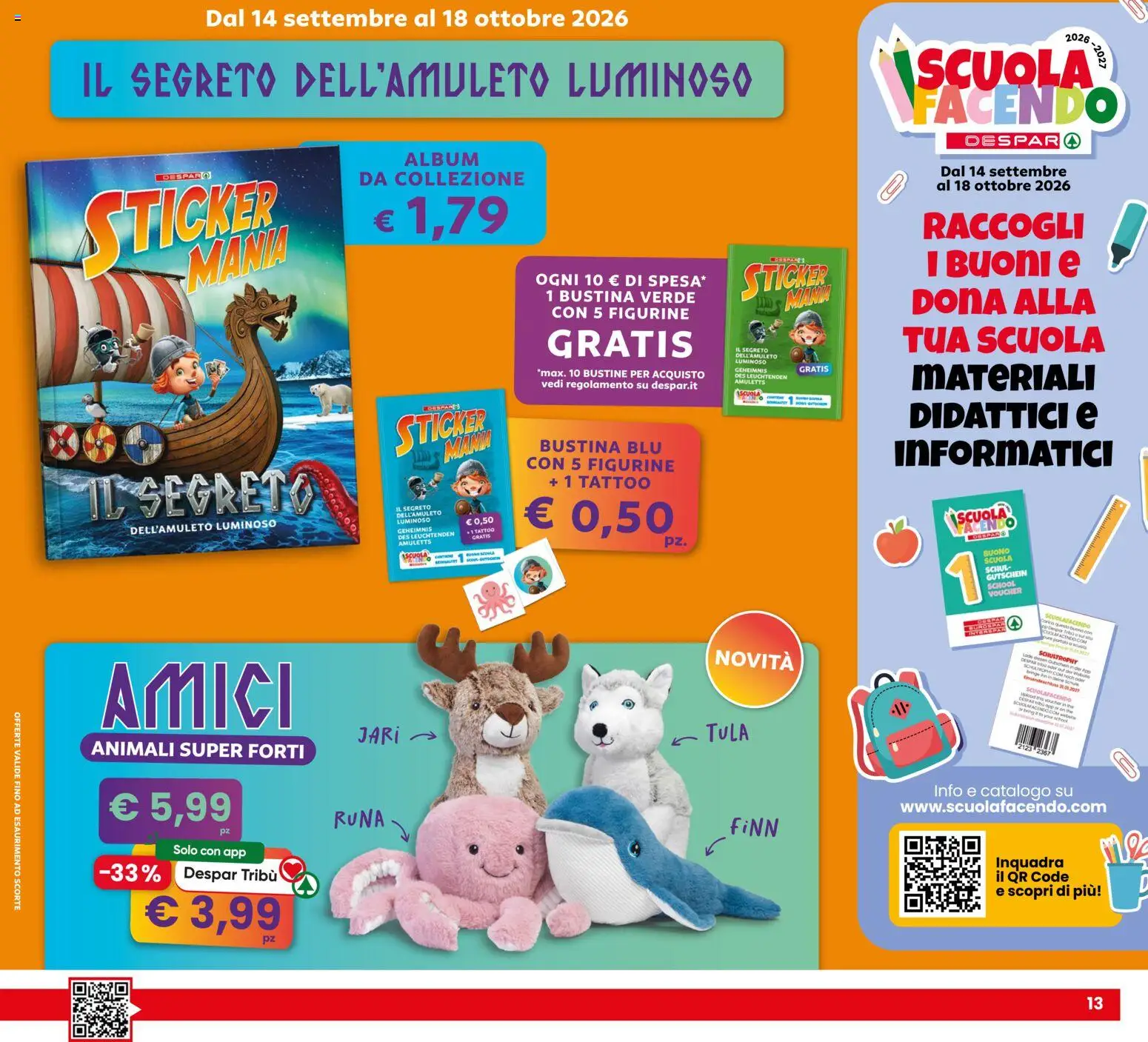 Volantino Despar del 06/10/2026 | Pagina: 13 | Prodotti: The