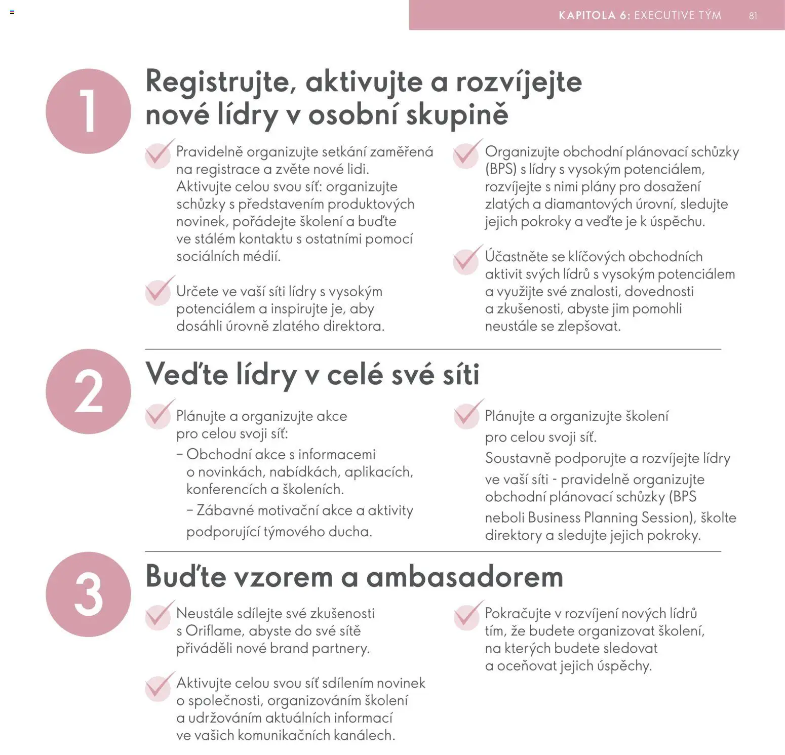 Oriflame katalog Plán odměn pro Brand Partnery od 21.07.2026 | Strana: 81